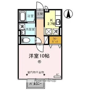 メゾンMB【1階】の間取り