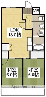 レジデンスマサノ1【202号室】の間取り