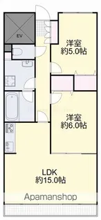 クレール野田【5階】の間取り