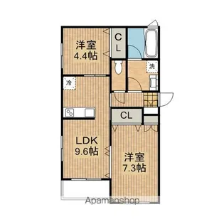 PURA VIDA(プーラビータ)【1階】の間取り