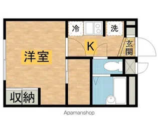 東京都八王子市上野町【マンション】の間取り