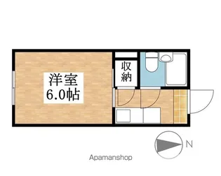 マンション宮西【105号室】の間取り