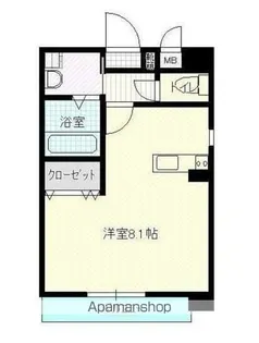 なかよしマンション塩上【1階】の間取り