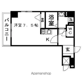 リヤド カガヤ【304号室】の間取り