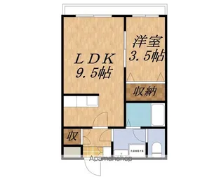 アビシニアン【203号室】の間取り
