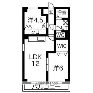 西脇ビル【7階】の間取り