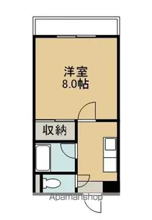 柳丸コーポ南棟【603号室】の間取り