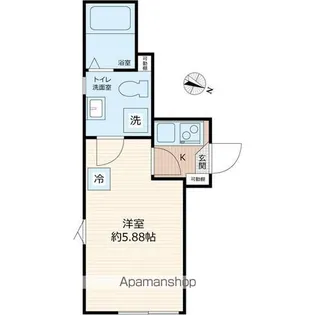 メゾンド・アヴェニール亀有【3階】の間取り