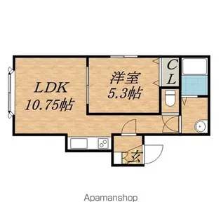 YMハイツ【2階】の間取り