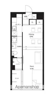 AKHC【3階】の間取り