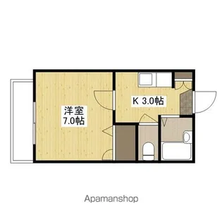 アヴニール B【2階】の間取り