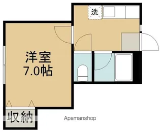 クオリティハイム【1階】の間取り