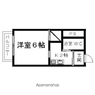 浜松デル・フィオーレ【2階】の間取り