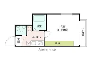 ダイユー12番館【3階】の間取り