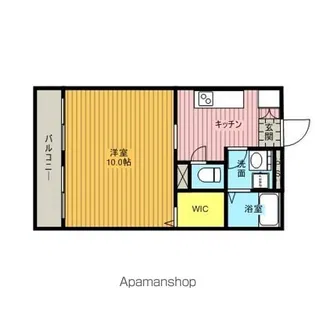 グリーンコート 壱番館【2階】の間取り
