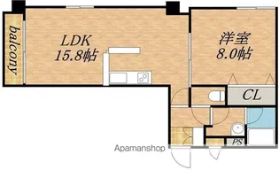 札幌19Lビル(旧第57松井ビル)【6階】の間取り