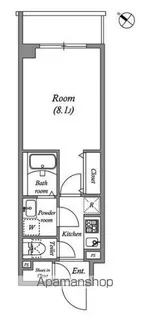 ルネサンスコート新宿余丁町【3階】の間取り
