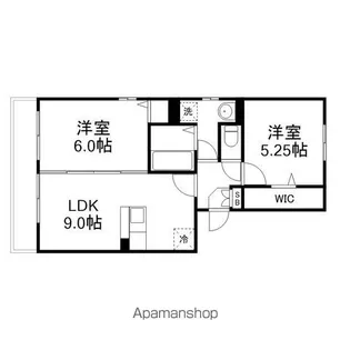 ソレイユエトワール【305号室】の間取り