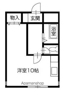 ステューディオ福島【3階】の間取り