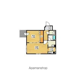 Aster【4階】の間取り