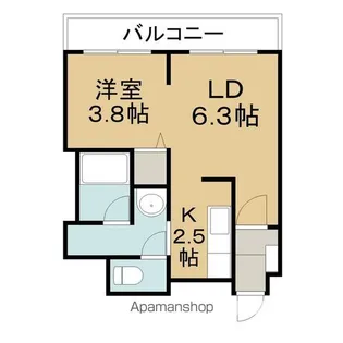 セフィーラトキア【4階】の間取り