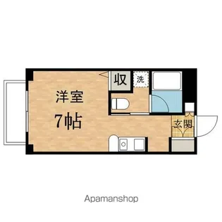 清水ビルフラワーコート 【4階】の間取り