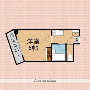 第参みずほ館【4階】の間取り
