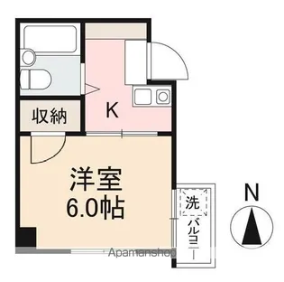 DEARマンション【3階】の間取り
