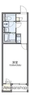 レオネクストグランジュ レテ【203号室】の間取り