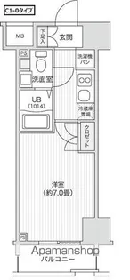 レジディア笹塚Ⅱ【12階】の間取り