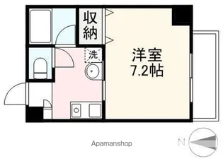 ブルージュ【601号室】の間取り