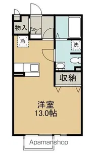 リヴピーク【2階】の間取り