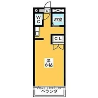 エクセル塩釜Ⅲ【2階】の間取り