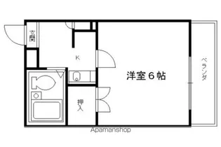 ルビナス竹澤【301号室】の間取り