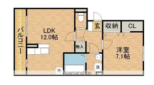 グランドソレイユ【3階】の間取り