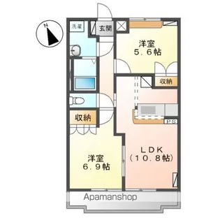 ムーンガーデン【2階】の間取り