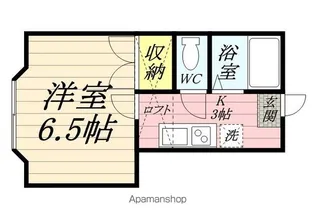 ホワイトキャッスル36番館【2階】の間取り