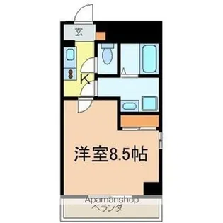 クィール【1階】の間取り