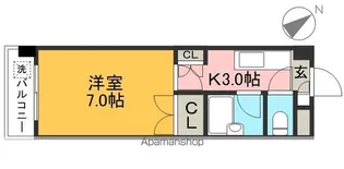 ジョイフル若草【2階】の間取り