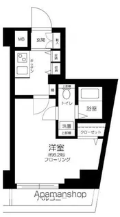 LEーLION代々木【5階】の間取り