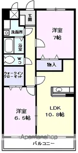 ベル・アンジュ【3階】の間取り
