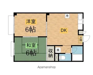 ビル石峯【3階】の間取り