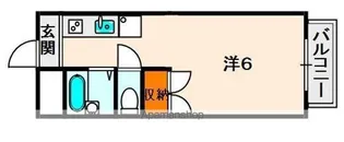 イーストタウンハイツ【4階】の間取り
