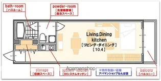 ライオンズシティ難波南(LIONS)【4階】の間取り