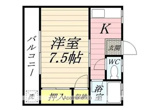 星野キャステル【2階】の間取り