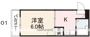 コート東ハゼⅢ【501号室】の間取り