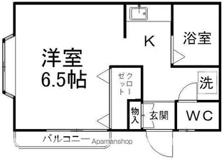 ピエタテールⅡ【101号室】の間取り