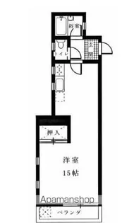 コーポラスHUEM【305号室】の間取り