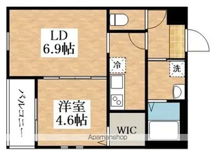 フジパレス今川Ⅰ番館【2階】の間取り
