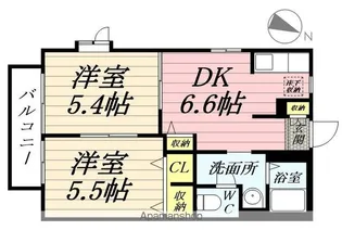 アルカンシエルC【1階】の間取り